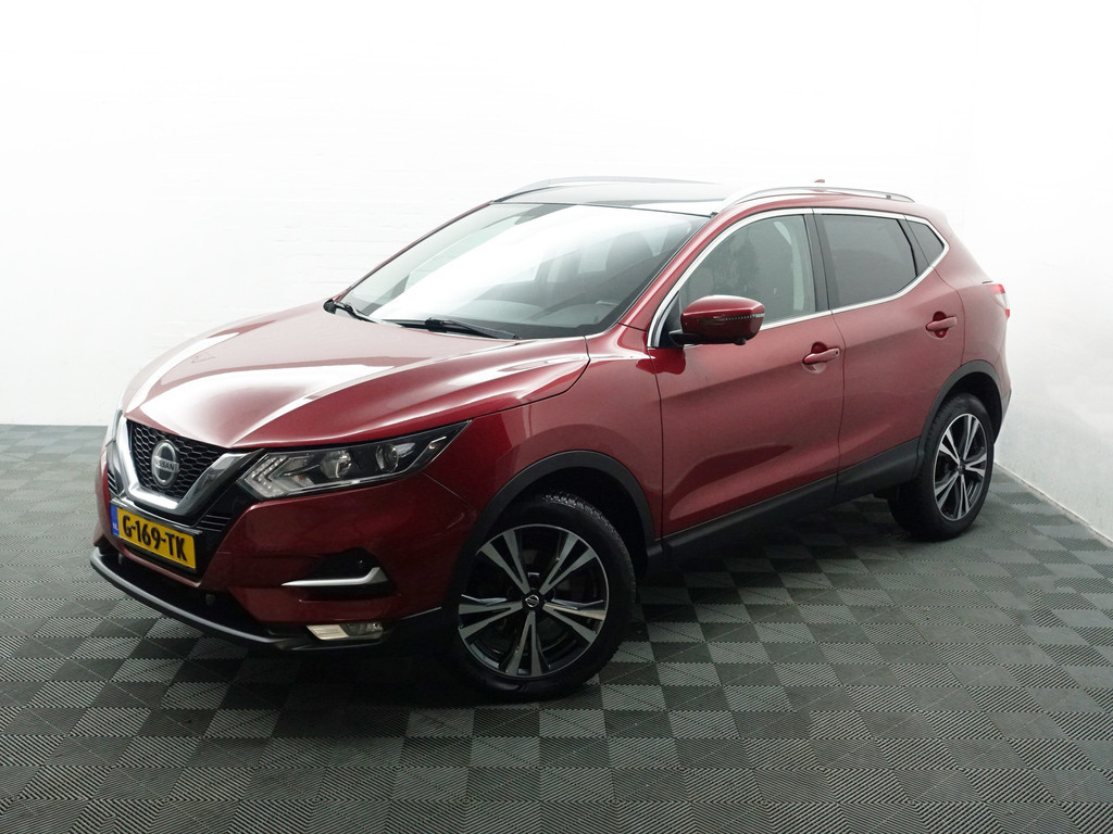 
Nissan QASHQAI 1.3 DIG-T N-Connecta Aut- Panodak, 360 Camera, Lane Assist, Trekhaak, Keyless, Xenon Led vol									