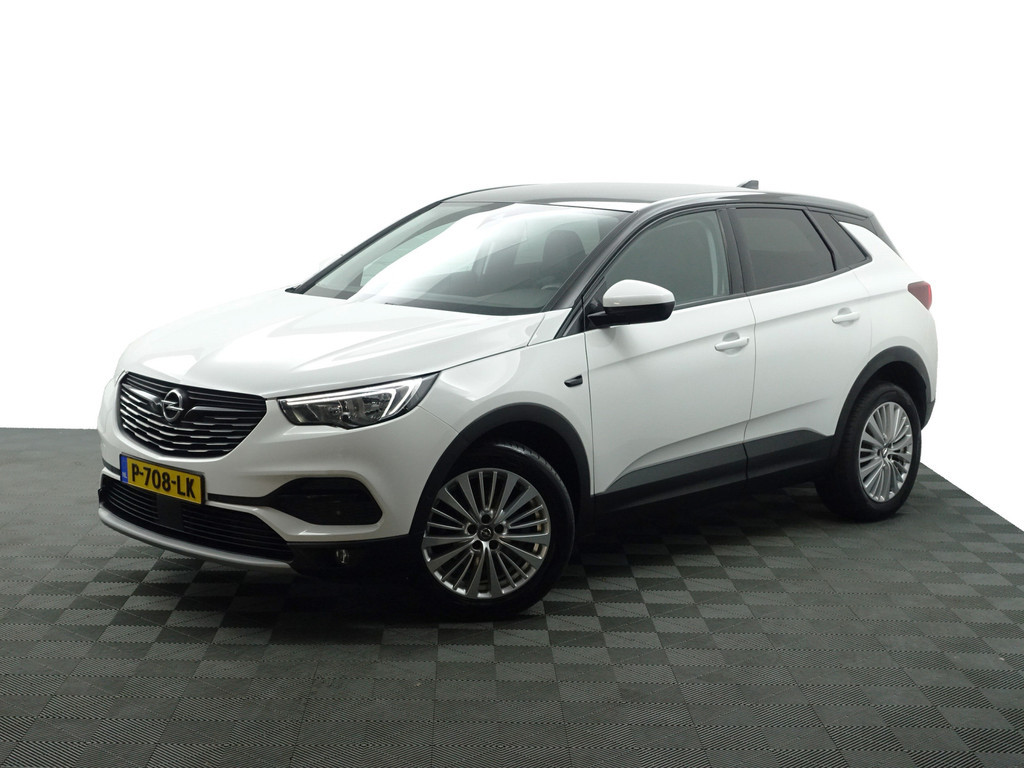 
Opel Grandland X 1.2 Turbo Ultimate Aut- Two Tone, Carplay, Park Assist, Lane Assist, Sfeerverlichting, Led, Sport Interieur vol									
