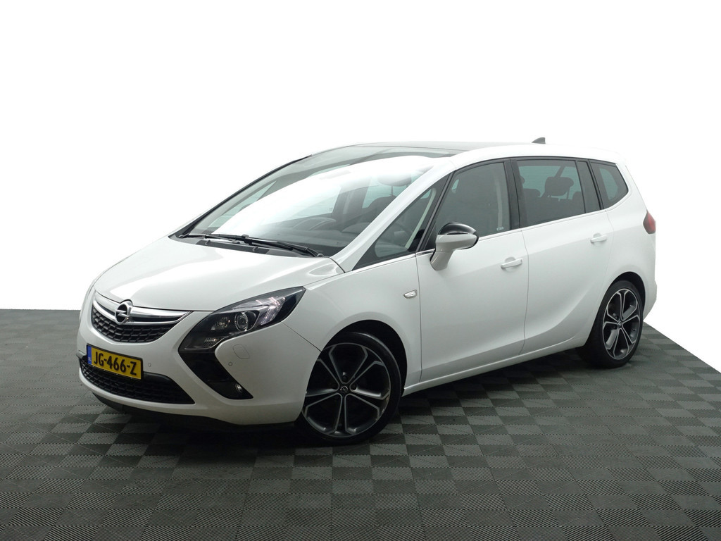 
Opel Zafira Tourer 1.4 Innovation OPC- 7 Pers, Panoramadak, Xenon Led, Stuur/Stoelverwarming, Camera, Sfeerverlichting, Sport Leder vol									