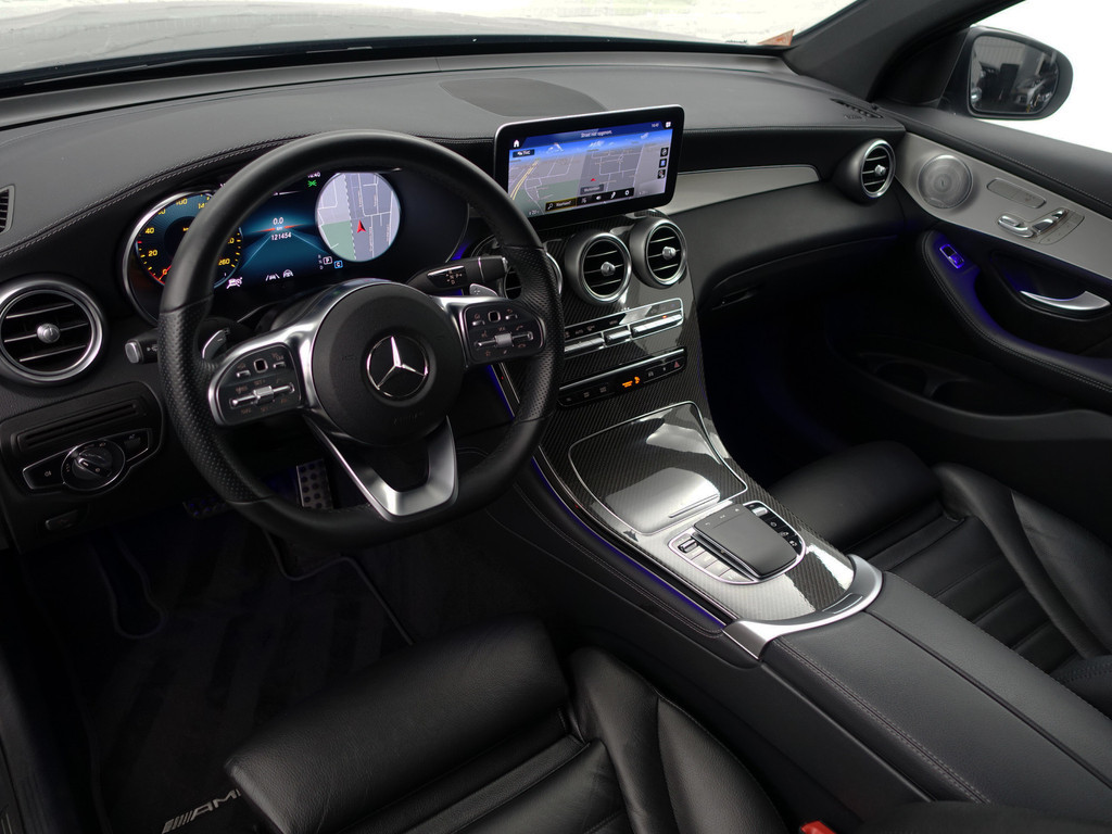 
Mercedes-Benz GLC Coupé 200 AMG Night Edition Aut- Carbon, Schuifdak, Virtual Cockpit, Sfeerverlichting, Memory Seats, Carplay, Burmester vol									