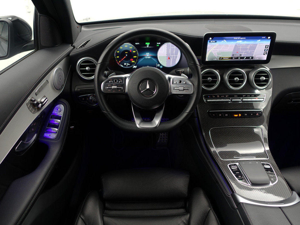 
Mercedes-Benz GLC Coupé 200 AMG Night Edition Aut- Carbon, Schuifdak, Virtual Cockpit, Sfeerverlichting, Memory Seats, Carplay, Burmester vol									