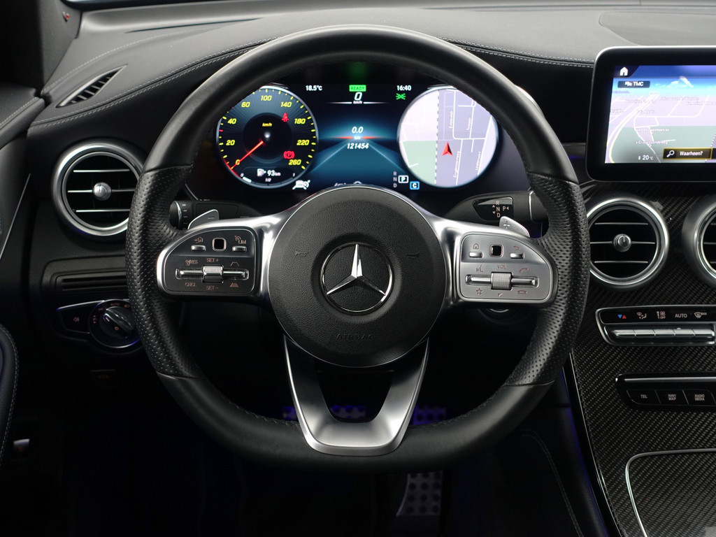 
Mercedes-Benz GLC Coupé 200 AMG Night Edition Aut- Carbon, Schuifdak, Virtual Cockpit, Sfeerverlichting, Memory Seats, Carplay, Burmester vol									