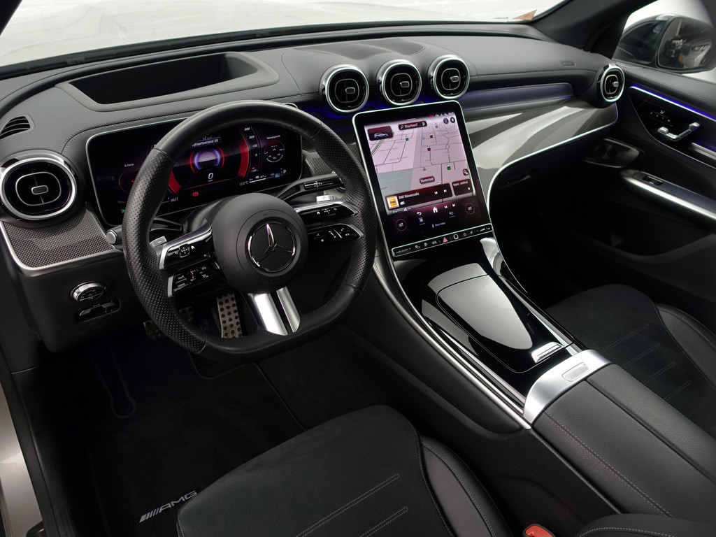 
Mercedes-Benz GLC 400e 4MATIC AMG Line- Achteras besturing, Burmester Audio, Head Up, Panoramadak, Carbon, Sfeerverlichting vol									