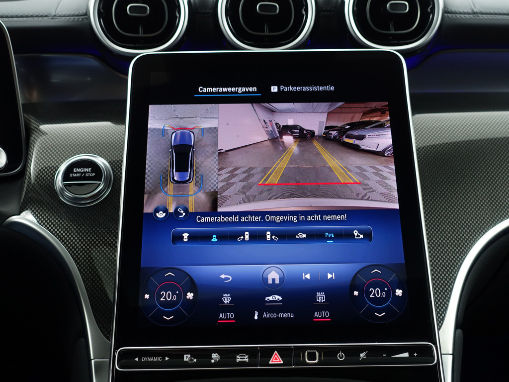 
Mercedes-Benz GLC 400e 4MATIC AMG Line- Achteras besturing, Burmester Audio, Head Up, Panoramadak, Carbon, Sfeerverlichting vol									