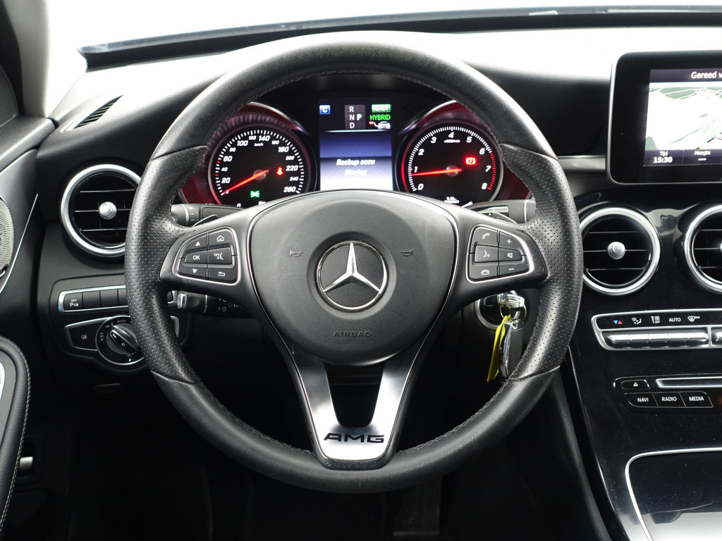 
								Mercedes-Benz C-Klasse 350 e AMG Night Edition Aut- Xenon Led, Sfeerverlichting, Burmester, Dynamic Select, Park Assist, Camera, Cruise vol									