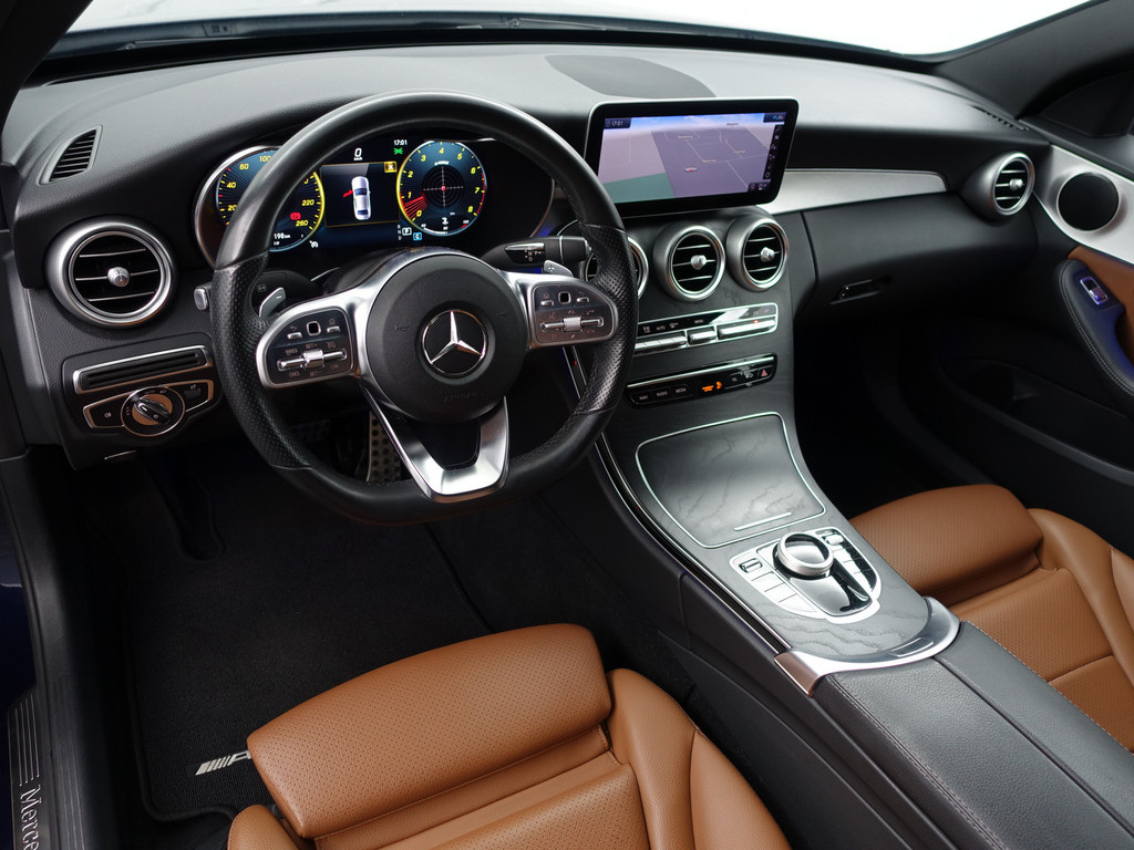 
Mercedes-Benz C-Klasse 180 AMG Prestige Aut- Virtual Cockpit, 360 Camera, Sfeerverlichting, Keyless, Xenon Led, Stoelverwarming vol									