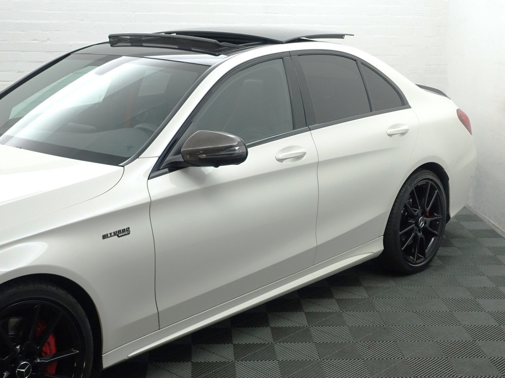 
								Mercedes-Benz C-Klasse 43 AMG 4MATIC Edition 1 Aut- Performance Interieur, Full Carbon, Panoramadak, Burmester, 360 Camera, Sfeerverlichting vol									