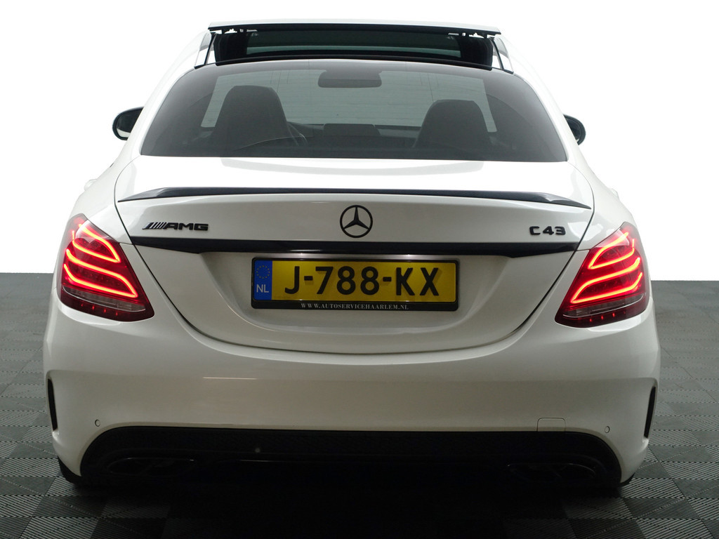 
								Mercedes-Benz C-Klasse 43 AMG 4MATIC Edition 1 Aut- Performance Interieur, Full Carbon, Panoramadak, Burmester, 360 Camera, Sfeerverlichting vol									