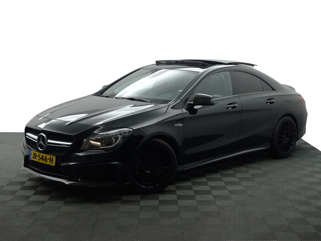 
								Mercedes-Benz CLA-Klasse AMG 45 4MATIC Edition 1 Aut- Performance Interieur, Panodak, Harman Kardon, Memory, Xenon Led, Camera vol									
