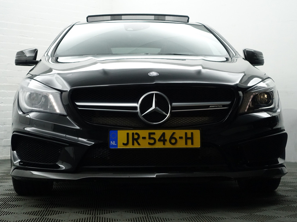 
								Mercedes-Benz CLA-Klasse AMG 45 4MATIC Edition 1 Aut- Performance Interieur, Panodak, Harman Kardon, Memory, Xenon Led, Camera vol									