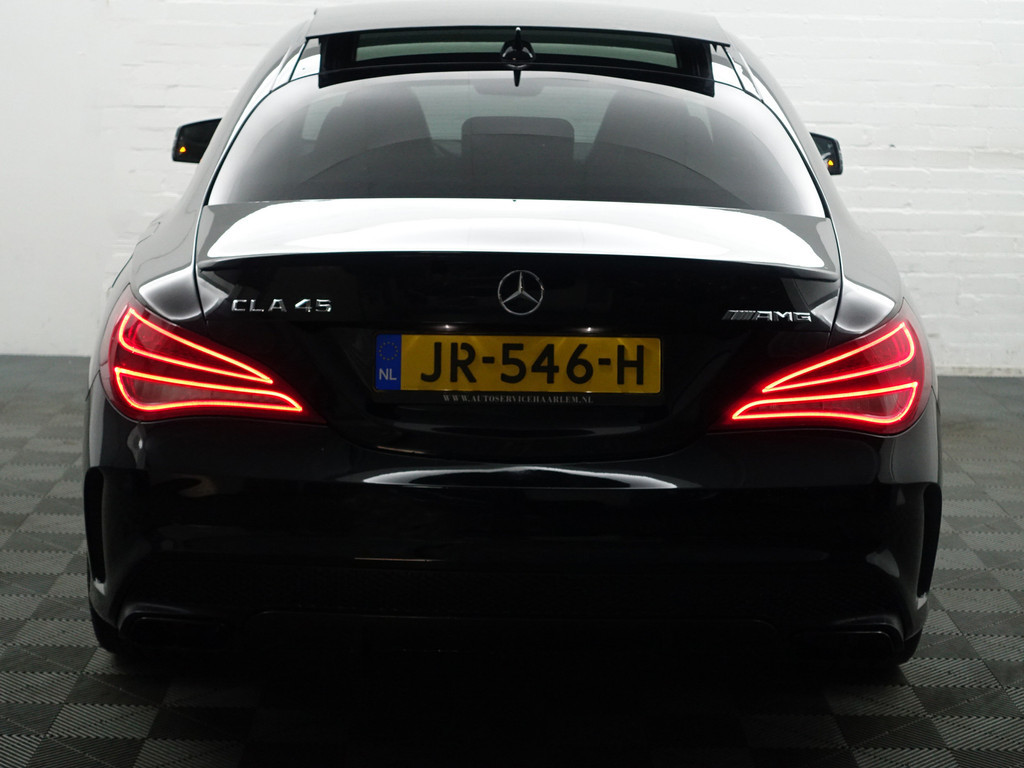 
								Mercedes-Benz CLA-Klasse AMG 45 4MATIC Edition 1 Aut- Performance Interieur, Panodak, Harman Kardon, Memory, Xenon Led, Camera vol									