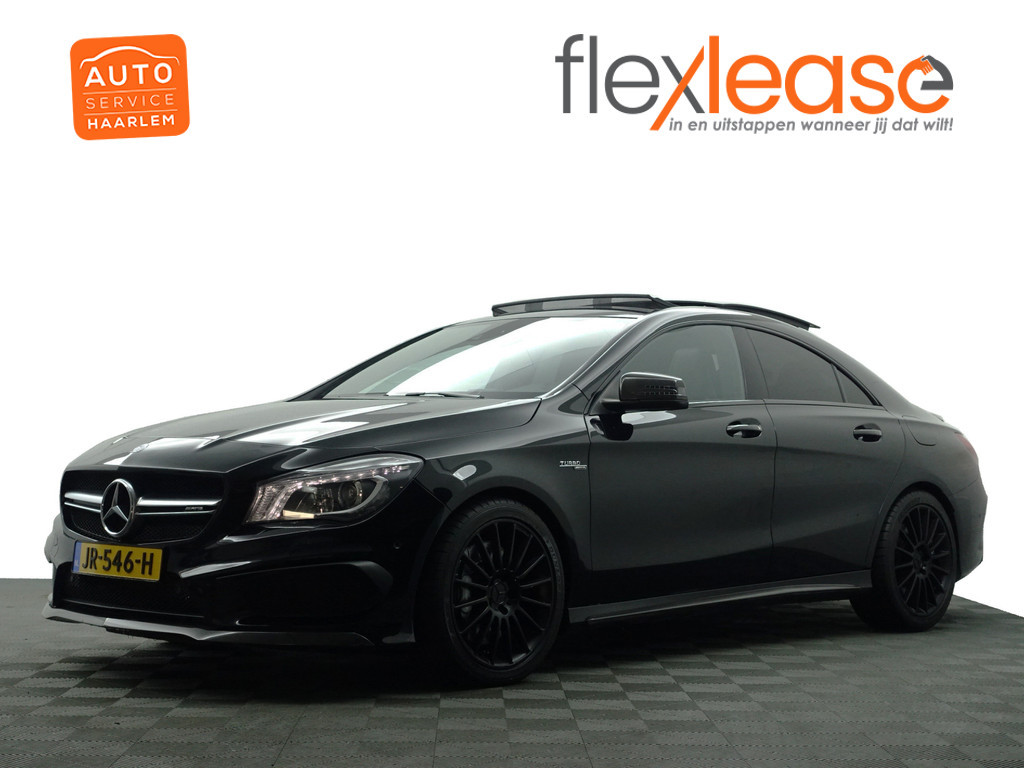 
								Mercedes-Benz CLA-Klasse AMG 45 4MATIC Edition 1 Aut- Performance Interieur, Panodak, Harman Kardon, Memory, Xenon Led, Camera vol									