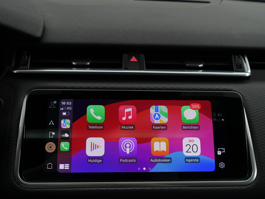 
Land Rover Range Rover Velar 2.0 P400e R-Dynamic SE Aut- Panodak, Stoelventilatie, CarPlay, Memory, Meridian Audio, Xenon led, Trekhaak vol									