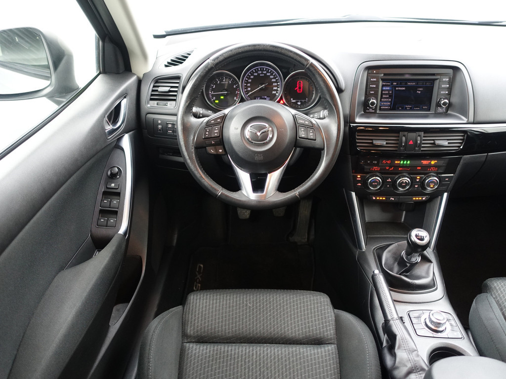 
Mazda CX-5 2.0 TS+ Sportline- Park Assist, Navi, Stoelverwarming, Bluetooth Audio, Clima vol									