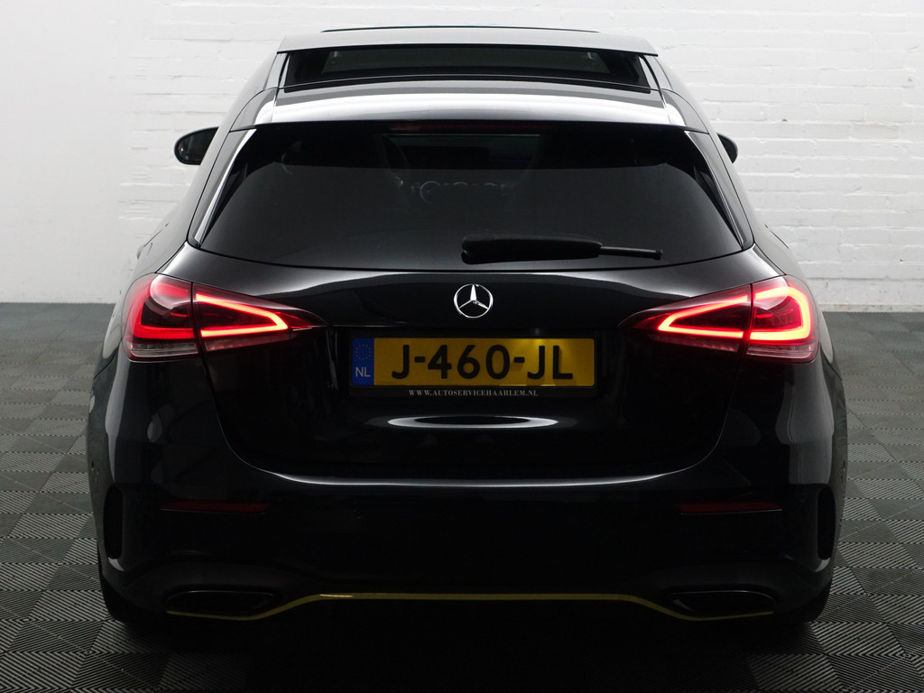
Mercedes-Benz A-Klasse 250 AMG Yellow Art Aut- Panoramadak, Burmester Audio, Sfeerverlichting, Xenon Led, Stoelverwarming vol									