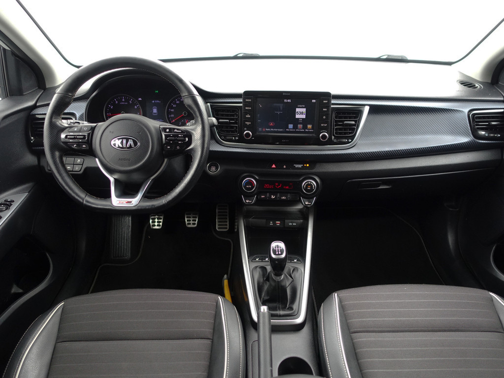 
Kia Rio 1.0 TGDI GT-Line Blackpack- Stuur/Stoelverwarming, Lane Assist, Led, Camera, Carbon, Park Assist, Privacy Glass vol									