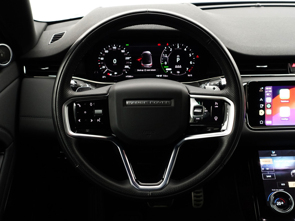 
Land Rover Range Rover Evoque 1.5 P300e AWD R-Dynamic HSE Aut- Panodak, Meridian Audio, Memory, Carplay, 360 Camera, Stuur/Stoelverwarming vol									