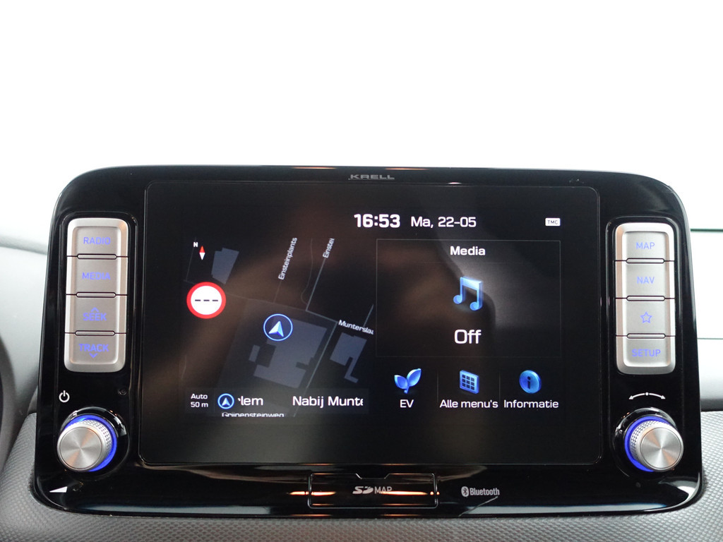 
Hyundai Kona EV Premium+ 64 kWh- Stuur/Stoelverwarming, Stoelventilatie, Xenon Led, Camera, Krell Audio, Park Assist vol									