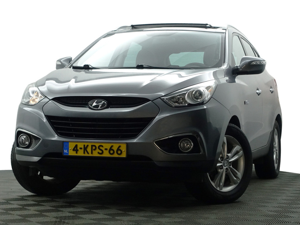 
Hyundai ix35 1.6i GDI Style- NAP 128dkm, Panoramadak, Trekhaak, Leder Interieur, Clima, Cruise, Park Assist vol									