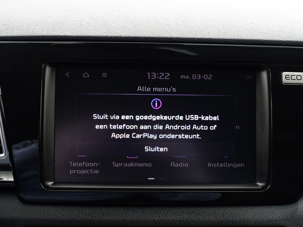 
Kia e-Niro ExecutiveLine 64 kWh Aut- Stoelventilatie, JBL Audio, Memory, Stuur/Stoelverwarming, Ada Cruise, Carplay vol									