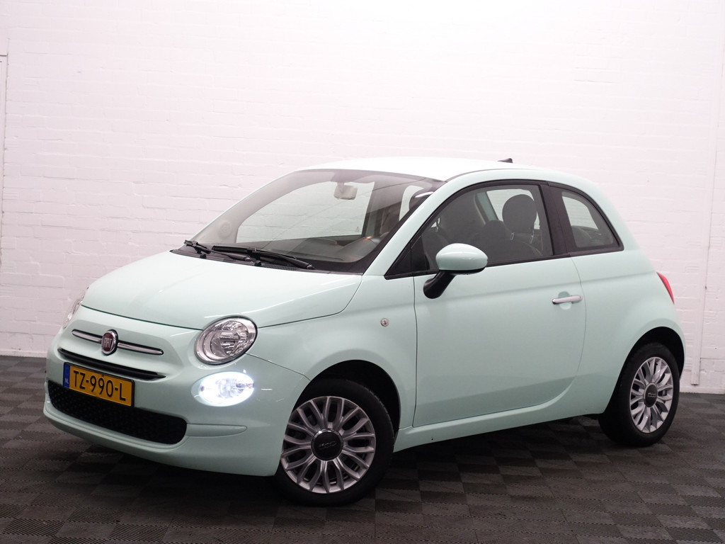 
Fiat 500 1.2 Sportline- Xenon Led, Mf Stuur, Cruise, Airco, Elek pakket vol									