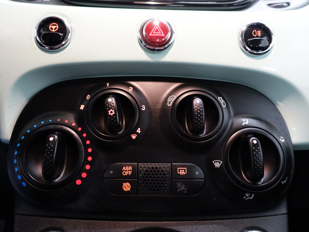 
Fiat 500 1.2 Sportline- Xenon Led, Mf Stuur, Cruise, Airco, Elek pakket vol									