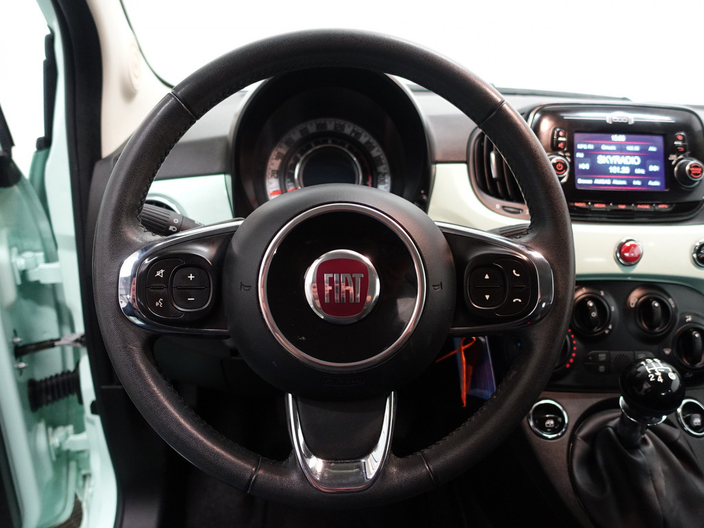 
Fiat 500 1.2 Sportline- Xenon Led, Mf Stuur, Cruise, Airco, Elek pakket vol									