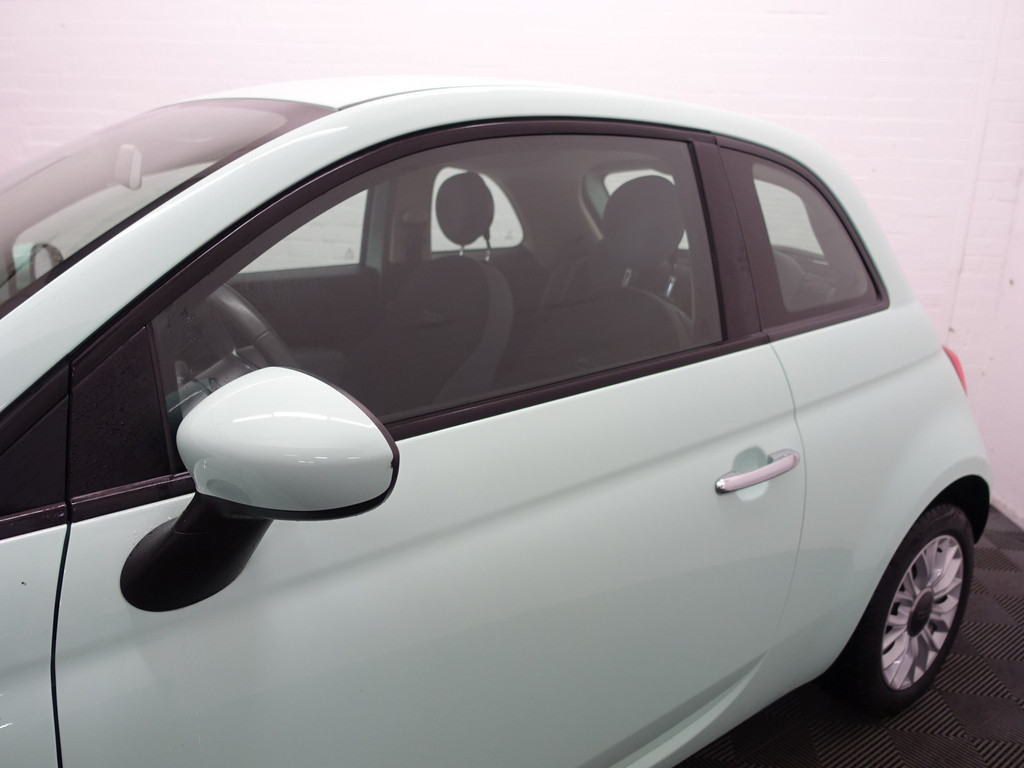 
Fiat 500 1.2 Sportline- Xenon Led, Mf Stuur, Cruise, Airco, Elek pakket vol									