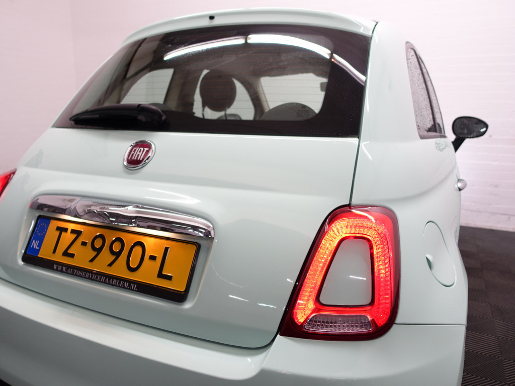 
Fiat 500 1.2 Sportline- Xenon Led, Mf Stuur, Cruise, Airco, Elek pakket vol									