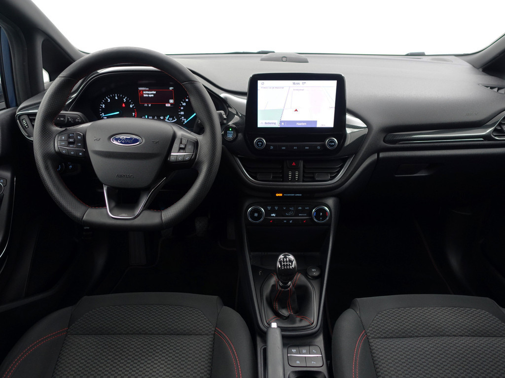 
Ford Fiesta 1.0 EcoBoost Hybrid ST-Line X- Bang Olufsen, Xenon Led, Carplay, Stuur/Stoelverwarming, Park Assist, Park Pilot vol									
