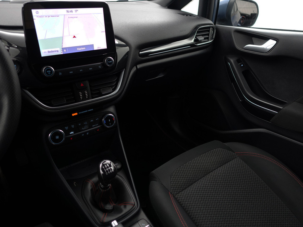 
Ford Fiesta 1.0 EcoBoost Hybrid ST-Line X- Bang Olufsen, Xenon Led, Carplay, Stuur/Stoelverwarming, Park Assist, Park Pilot vol									