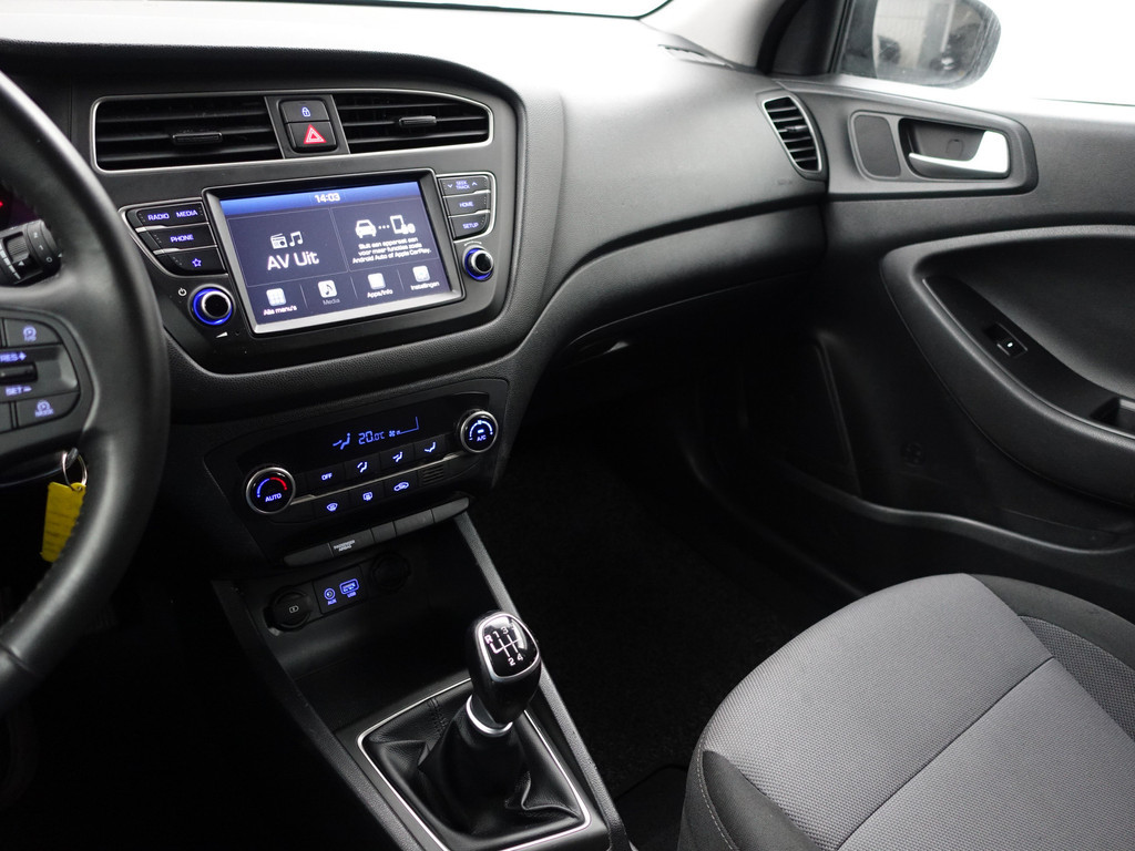 
Hyundai i20 1.0 T-GDI Comfort- Carplay, Camera, Lane Assist, Clima, Cruise, Comfort Interieur, Navi vol									