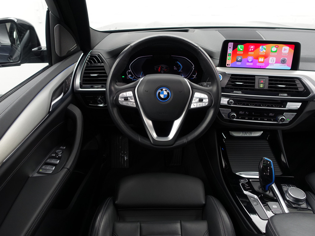 
								BMW iX3 High Executive 80 kWh M Sport Aut- Panodak, Harman Kardon, Head Up, Memory, CarPlay, Sfeerverlichting, 360 Camera vol									