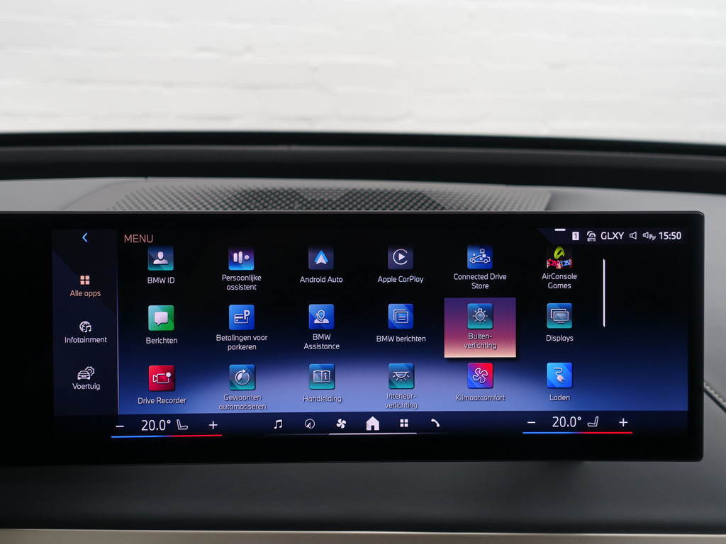 
BMW iX xDrive40 M Sport Plus 77 kWh- Stoelmassage, Harman Kardon, 360 Camera, Head Up, Memory Seats, Sfeerverlichting vol									