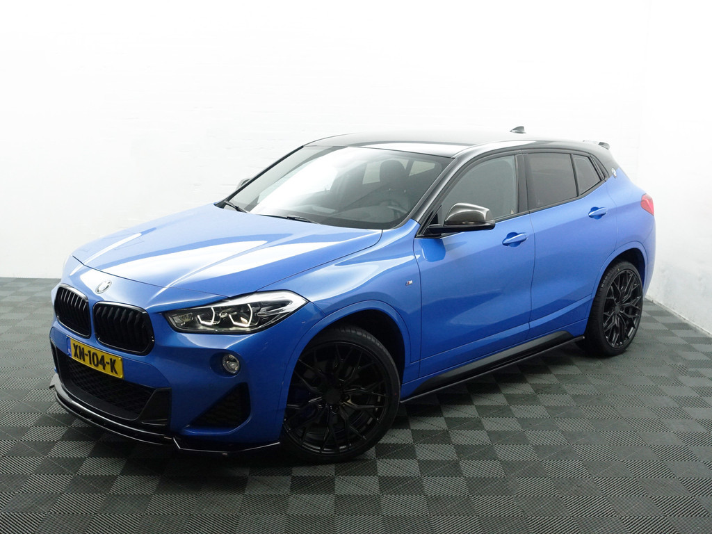 
BMW X2 sDrive20i M Performance Aut- Competition Package, Xenon Led, Carbon, Head Up, Sfeerverlichting, Park Assist vol									