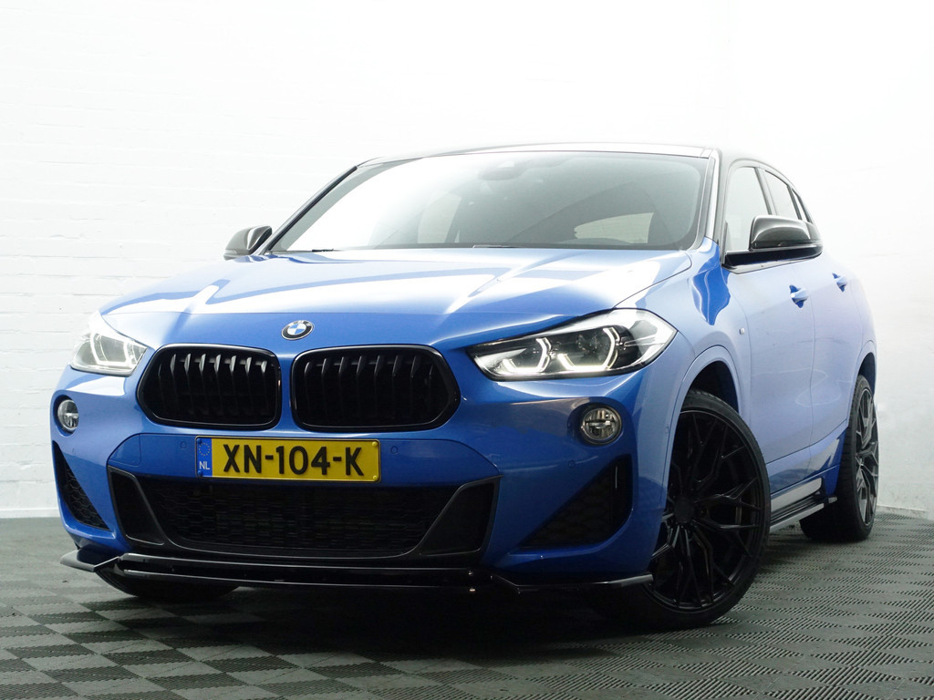 
BMW X2 sDrive20i M Performance Aut- Competition Package, Xenon Led, Carbon, Head Up, Sfeerverlichting, Park Assist vol									