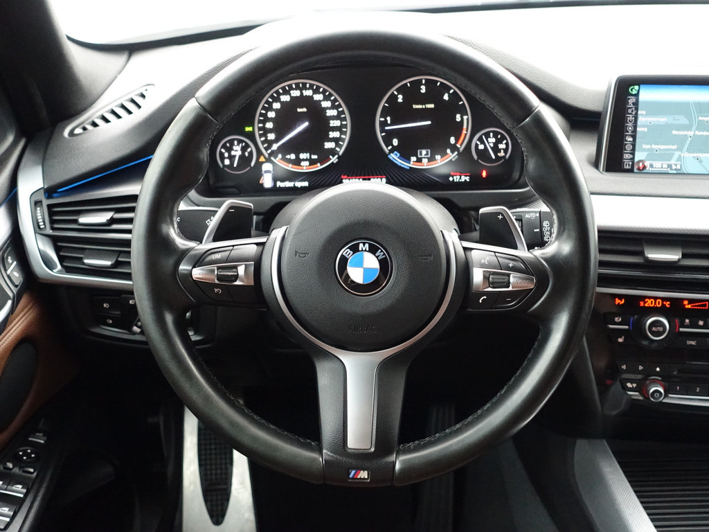 
BMW X5 xDrive40d M Performance Aut- 360 Camera, Xenon Led, Sfeerverlichting, Memory, Head Up, Virtual Cockpit vol									