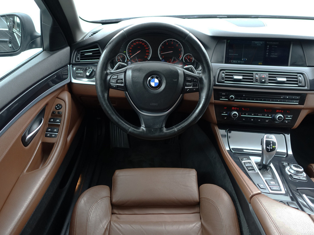 
BMW 5 Serie 528i High Executive Aut- Sport Leder Interieur, Park Assist, Stoelverwarming, Xenon Led, Standkachel vol									