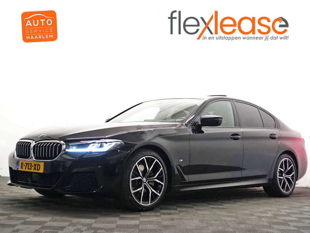 
BMW 5 Serie 520D M Sport Aut- Ambient light, 360 Camera, Panodak, Nappa Leder, Laserlight vol									