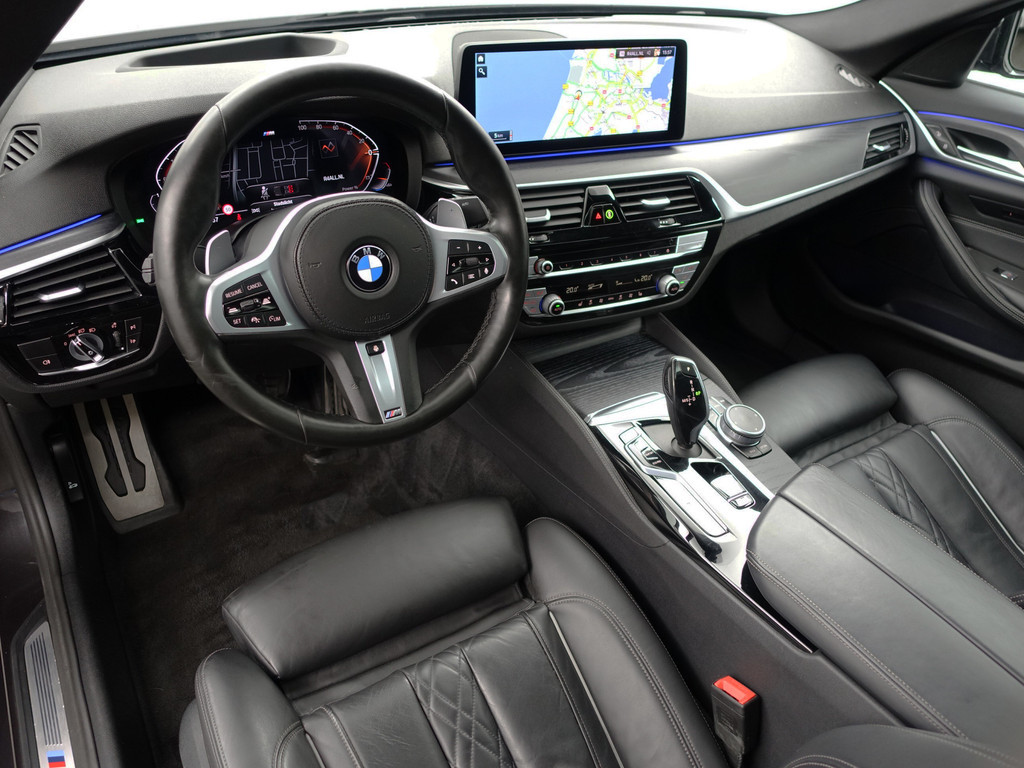 
BMW 5 Serie 530i M Performance Aut- Schuifdak, Sport Uitlaat, Sfeerverlichting, Head Up, Memory Seats, Laser Led vol									
