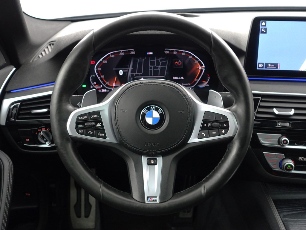 
BMW 5 Serie 530i M Performance Aut- Schuifdak, Sport Uitlaat, Sfeerverlichting, Head Up, Memory Seats, Laser Led vol									