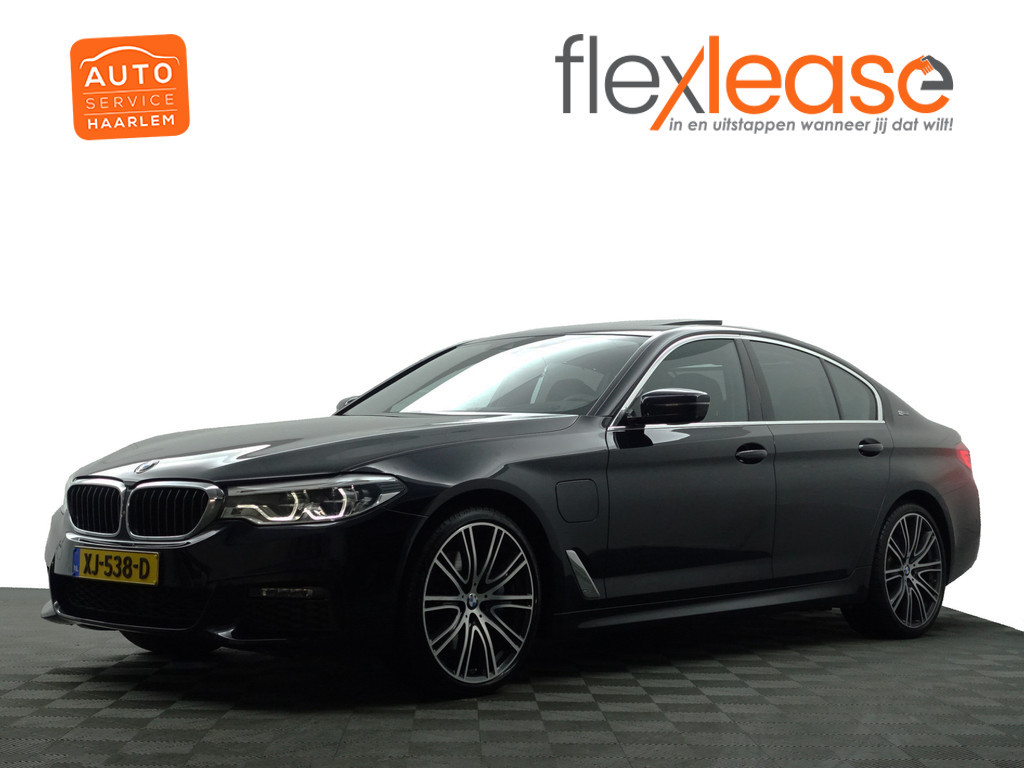 
BMW 5 Serie 530e iPerformance M Sport Aut- Schuifdak, Memory, 360 Camera, Stuur/Stoelverwarming, Sfeerverlichting vol									