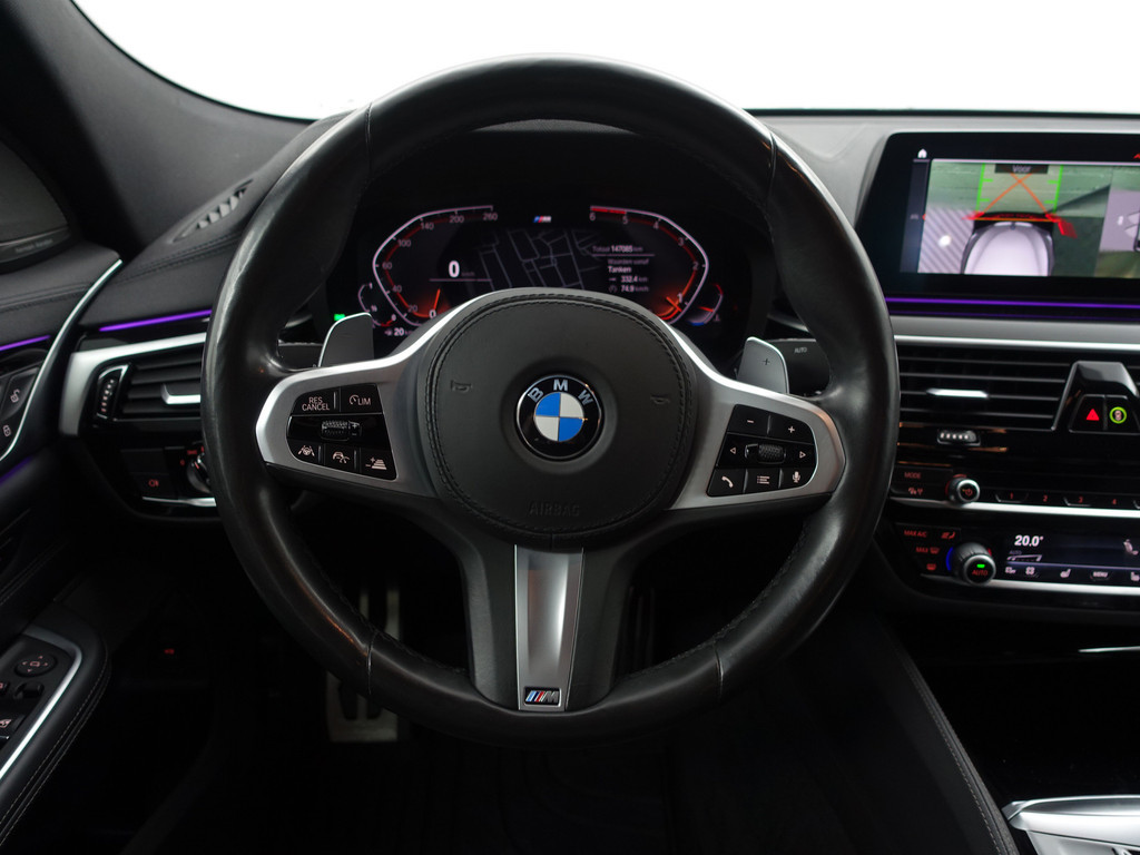 
BMW 6 Serie Gran Turismo 620d M Sport Black Edition Aut- Massage Seats, 360 Camera, Harman Kardon, Sfeerverlichting, Carplay vol									