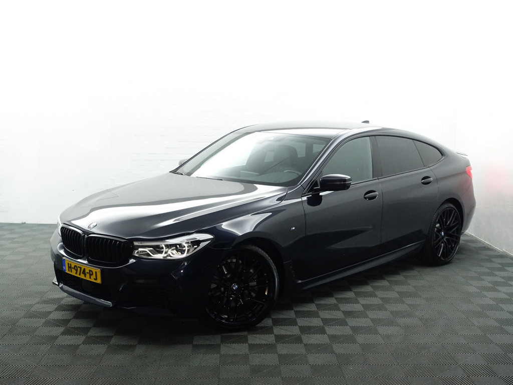 
BMW 6 Serie Gran Turismo 620d M Sport Black Edition Aut- Massage Seats, 360 Camera, Harman Kardon, Sfeerverlichting, Carplay vol									