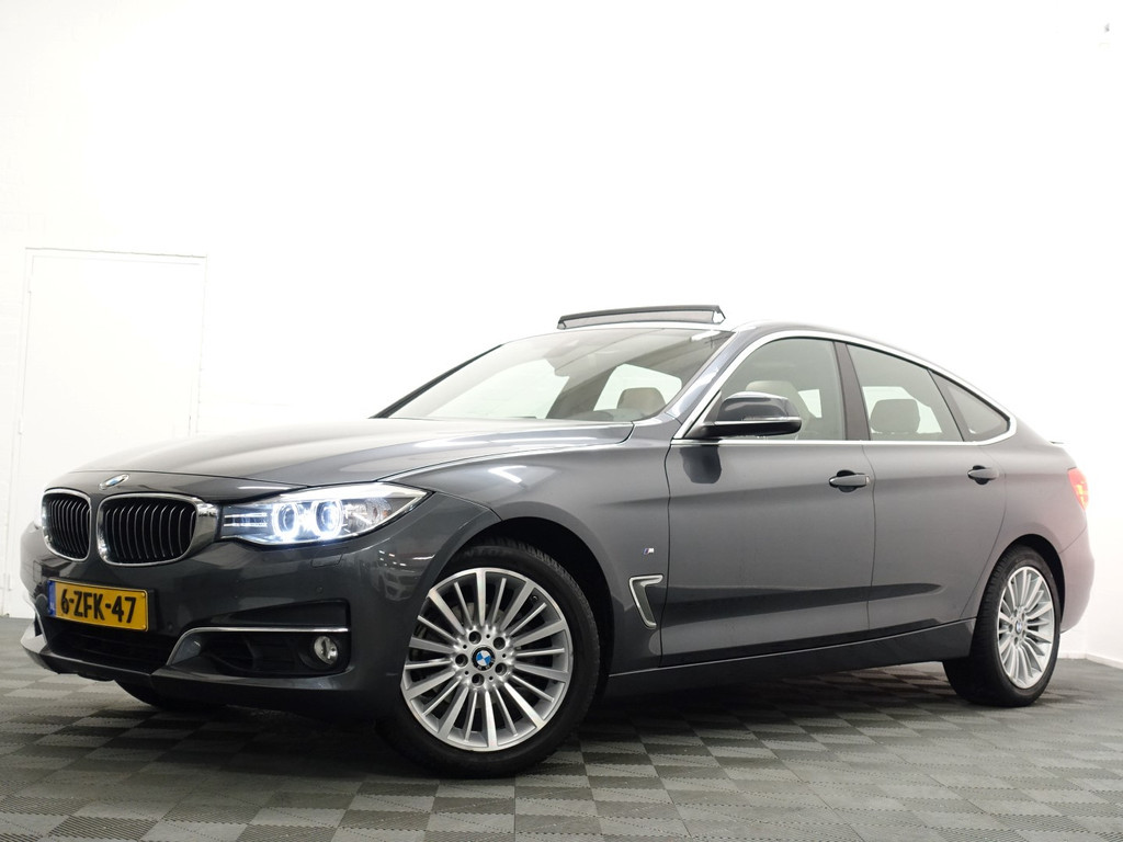 
BMW 3-serie Gran Turismo 320i M Sport Aut- Panoramadak, Sport Leder, Xenon Led, Head up, Memory vol									