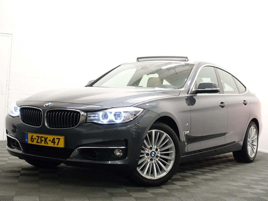 
BMW 3-serie Gran Turismo 320i M Sport Aut- Panoramadak, Sport Leder, Xenon Led, Head up, Memory vol									