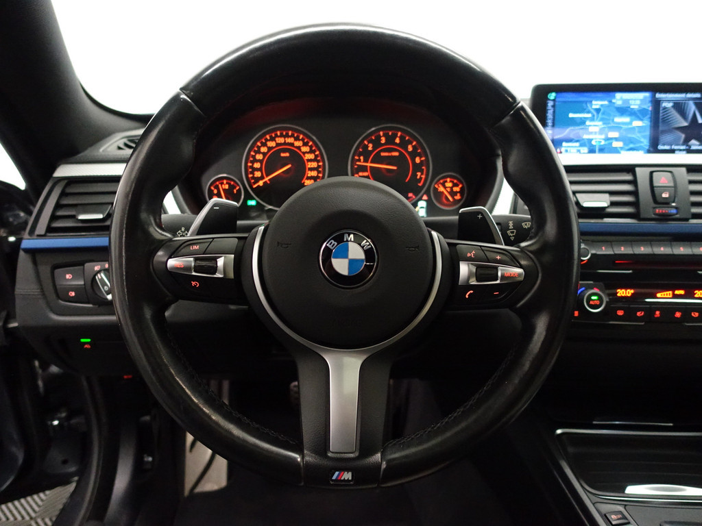 
BMW 4 Serie Gran Coupé 420i M Performance Aut- Harman Kardon, Head Up, Schuifdak, Memory, 360 Camera, Sfeerverlichting vol									