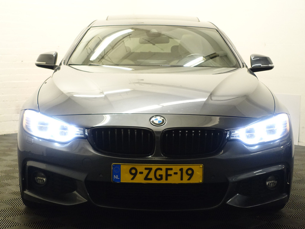 
BMW 4 Serie Gran Coupé 420i M Performance Aut- Harman Kardon, Head Up, Schuifdak, Memory, 360 Camera, Sfeerverlichting vol									