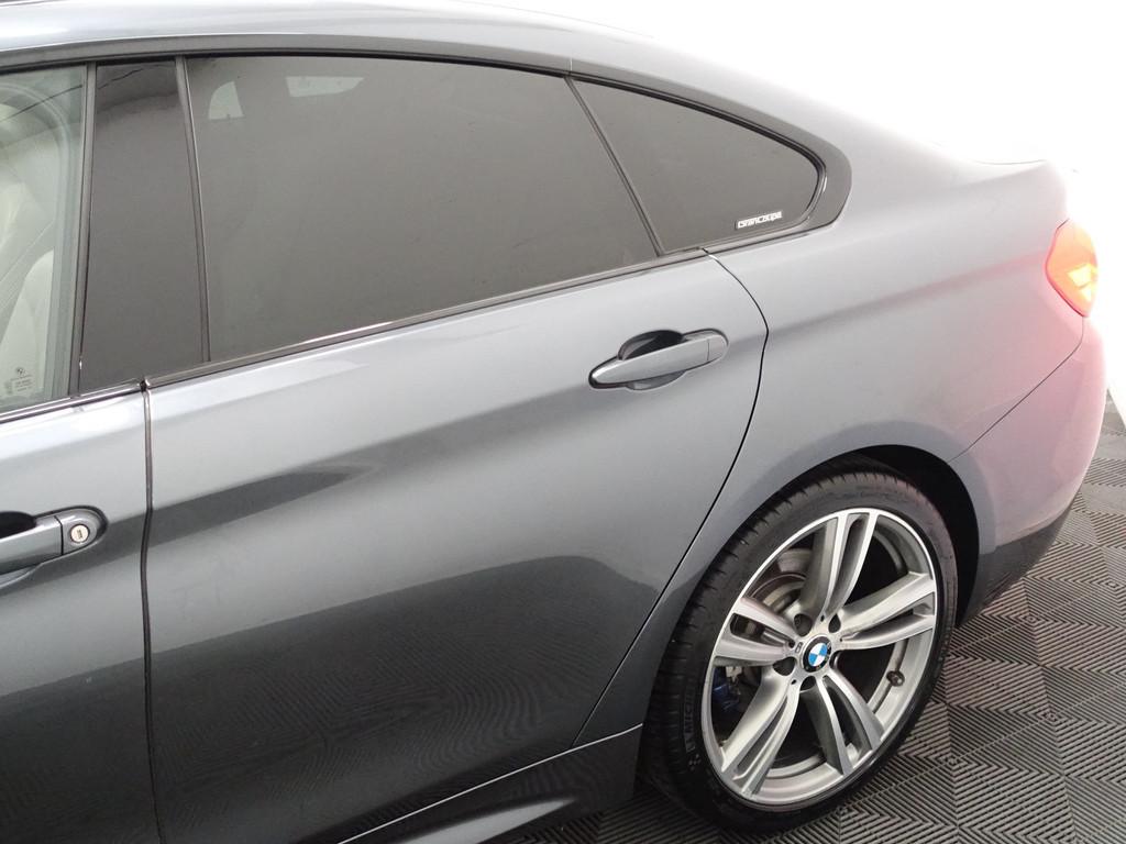 
BMW 4 Serie Gran Coupé 420i M Performance Aut- Harman Kardon, Head Up, Schuifdak, Memory, 360 Camera, Sfeerverlichting vol									