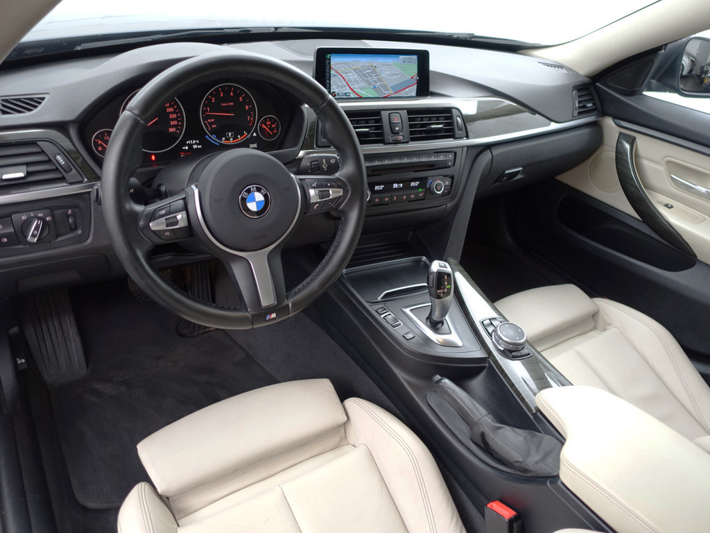 
								BMW 4 Serie Gran Coupé 420i M Sport High Exe Aut- Xenon Led, Sport Leder Interieur, Park Assist, Stoelverwarming, Clima, Cruise vol									